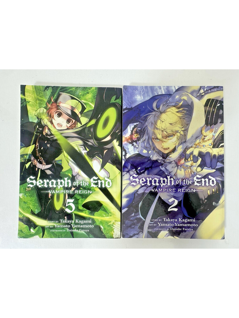 Seraph of the End Manga Vols 2 5 English VIZ Shonen Jump First Edition